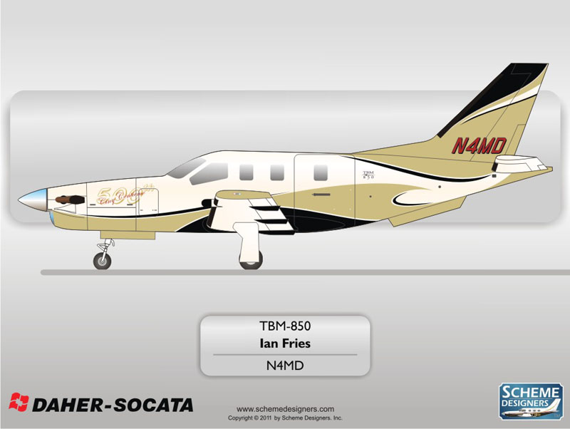 самолет Daher-Socata TBM 850